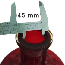 Vodná fajka Unio Shisha 55 cm Black - Red
