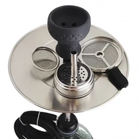 Vodná fajka Unio Shisha 72 cm Black