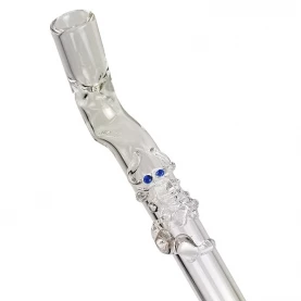 Sklenka škorpión - Sklenená fajka