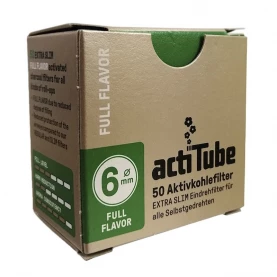 Uhlíkové filtre ActiTube slim 50 ks (6mm)
