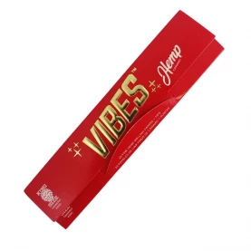 Cigaretové Papieriky Vibes King Size Slim Hemp + Filtre