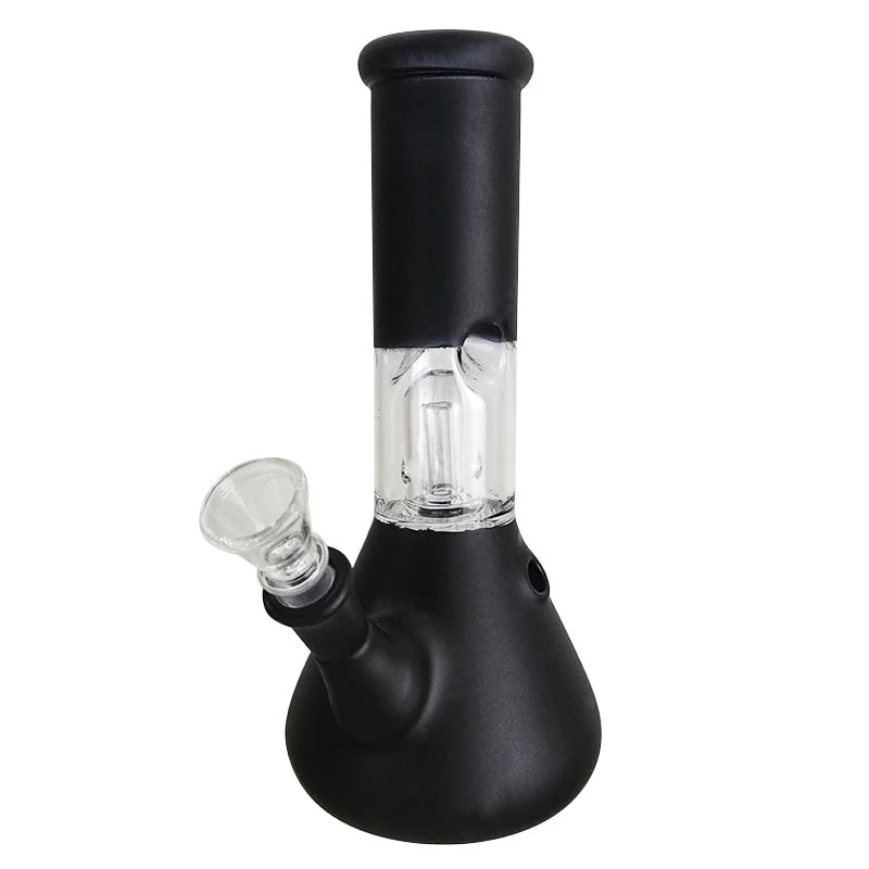 Sklenené bongo ICE mini Black 21cm