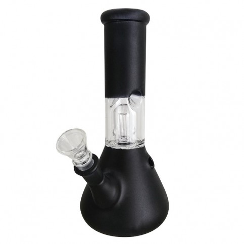 Sklenené bongo ICE mini Black 21cm