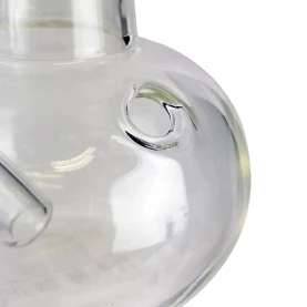Sklenené bongo mini 14,5 cm clear