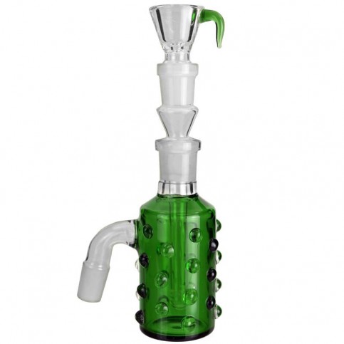 Precooler Cactus Green - Chladič na bong - pohľad zboku