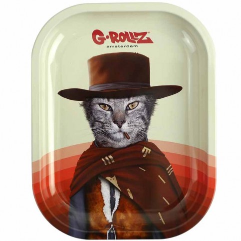Roll Tray Tácka Western Cat 14x18 cm - pohľad zvrchu