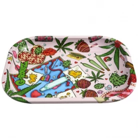 Roll Tray Tácka Picnic Valentines 14x18 cm - pohľad zboku