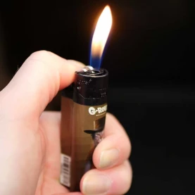 Zapaľovač Softflame G-Rollz Pets Rock - detail plameňa