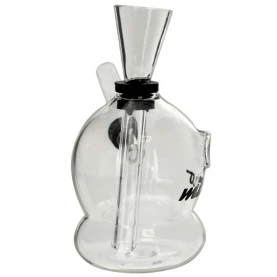 Mini Bong Micro Sklo 10 cm- pohľad zozadu