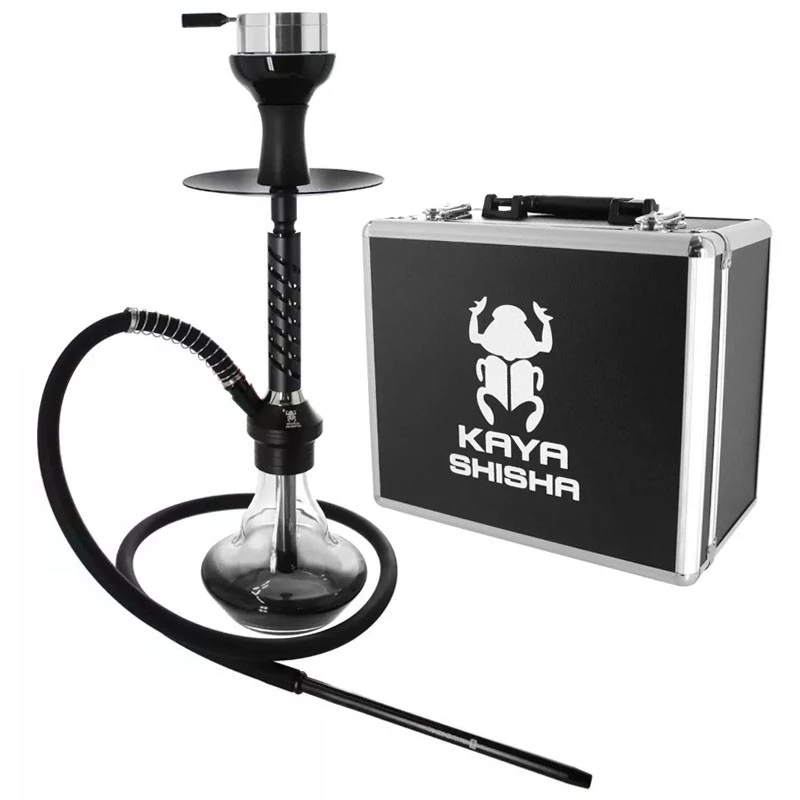 Vodná fajka Kaya Shisha - Eco Slice Small Black v kurfíku