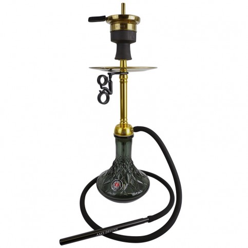 Vodná fajka Amy Deluxe Joy S Gold - black 60 cm