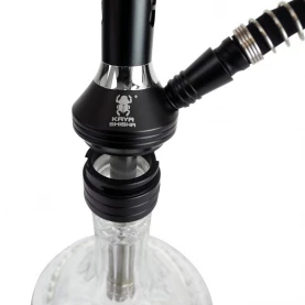Vodná fajka Kaya Shisha - Pentagon Black 70 cm