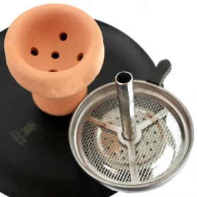 Vodná fajka Kaya Shisha - Pentagon Black 70 cm