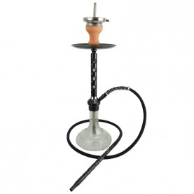 Vodná fajka Kaya Shisha - Pentagon Black 66 cm