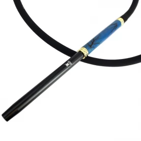 Vodná fajka Kaya Shisha - Elox Eco Woodseam Blue 66 cm