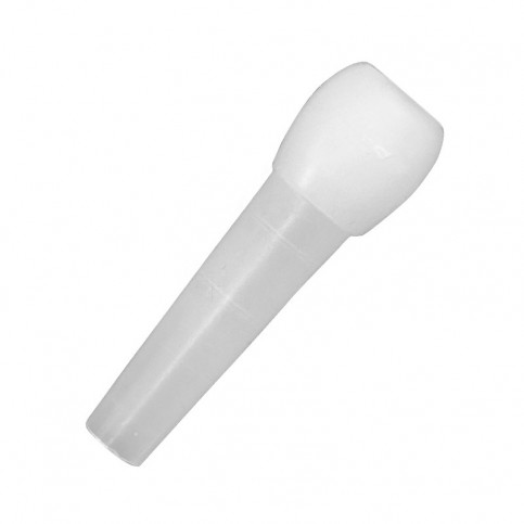 Hygienický náustok na vodnú fajku plast (100Ks) zasúvací biely