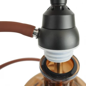 Vodná fajka Unio Shisha 55 cm Black - brown