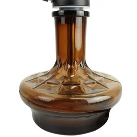 Vodná fajka Unio Shisha 55 cm Black - brown