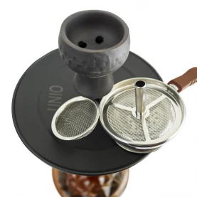 Vodná fajka Unio Shisha 55 cm Black - brown