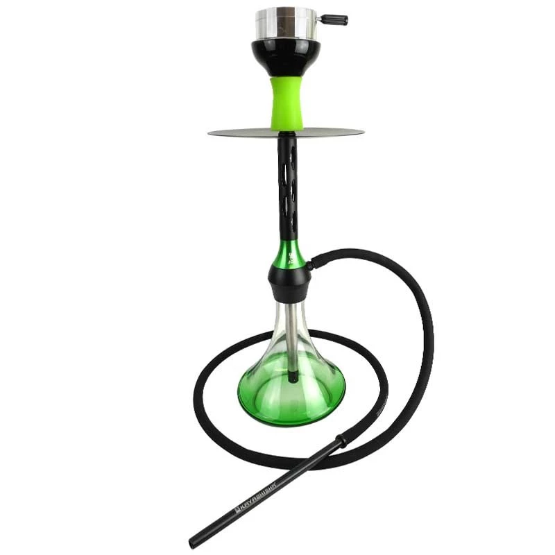 Vodná fajka Kaya Shisha - Elox Eco Black Caro Green 65 cm