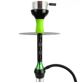 Vodná fajka Kaya Shisha - Elox Eco Black Caro Green 65 cm
