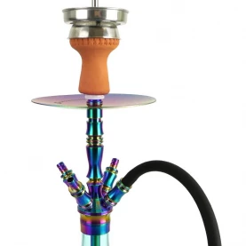 Vodná fajka Kaya Shisha - Inox Giza Rainbow 57 cm