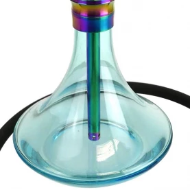Vodná fajka Kaya Shisha - Inox Giza Rainbow 57 cm