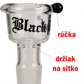 Šluk kotol na bongo Black Leaf flat NS14