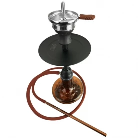 Vodná fajka Unio Shisha 55 cm Black - brown
