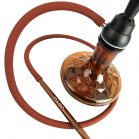 Vodná fajka Unio Shisha 55 cm Black - brown