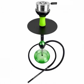 Vodná fajka Kaya Shisha - Elox Eco Black Caro Green 65 cm