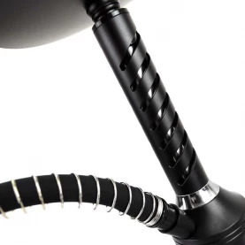 Vodná fajka Kaya Shisha - Eco Slice Small Black v kurfíku 52 cm