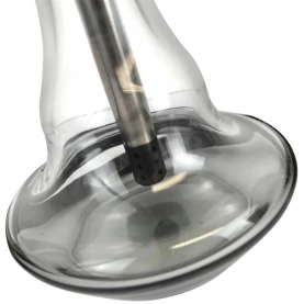 Vodná fajka Kaya Shisha - Eco Slice Small Black v kurfíku 52 cm