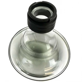 Vodná fajka Kaya Shisha - Eco Slice Small Black v kurfíku 52 cm