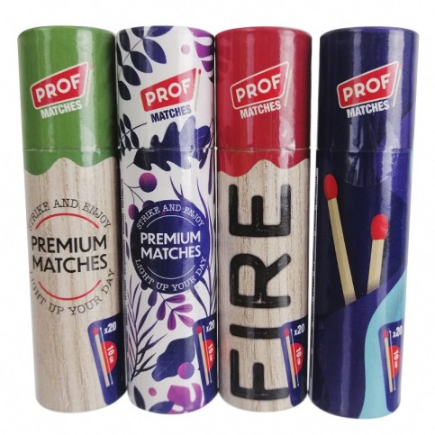 Zápalky Design mixture dlhé 20 ks - 10cm