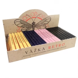 Cigaretové papieriky Vážka Klasik / Regular / Single Wide - Retro