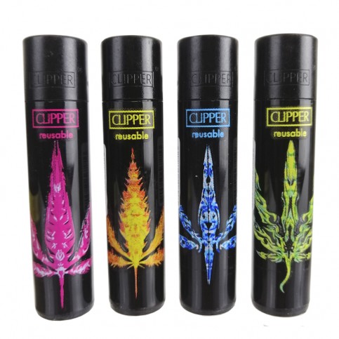 Clipper séria FIRE LEAVES po 4 ks