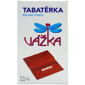 Tabatierka / puzdro na tabak Vážka koža -  balenie