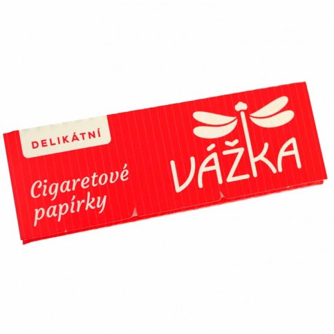 Cigaretové papieriky Vážka Delikátne - zatvorený booklet