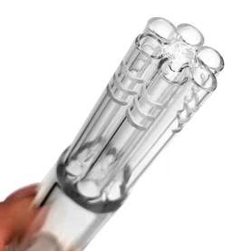 Sklenené bongo GG black&green 32cm - detail difúzneho downpipe