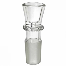 Sklenený bong Heavy Glass Green Honeycomb 44 cm - kotlík bonga