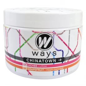 Príchuť do vodnej fajky - WAYS 200g - Chinatown - Beznikotínová náhrada (Celulóza)