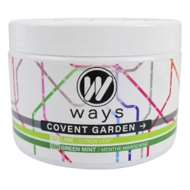 WAYS 200g tabamel - Beznikotínová náhrada (Celulóza bez nikotínu do vodnej fajky) - Covent Garden (limeta, marocká mäta)