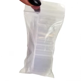 Zip sáčky čisté 25x25mm - pohľad na balenie 100 kusov