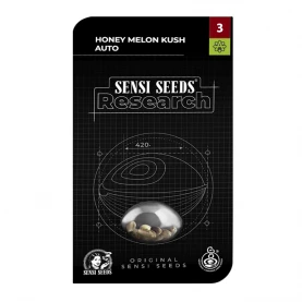 baenie semienok marihuany Sensi Seeds Research odroda Honey Melon Kush Automatic
