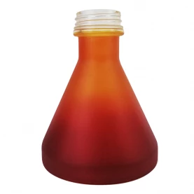 Vodná fajka Aladin Roy 8 red - orange 48 cm - váza