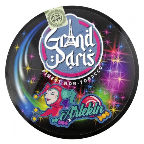 Príchuť do vodnej fajky bez nikotínu - Grand Paris - Arlekin (vetrové cukríky) 200g