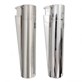 CLIPPER Zapaľovač Jet Flame - Silver