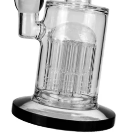 Sklenené bongo Boost Black 27 cm MEGA Jelly Arm cooler