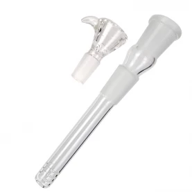 difúzny downpipe a kotol s rúčkou - Sklenený bong sklo GG Rainforest 32cm